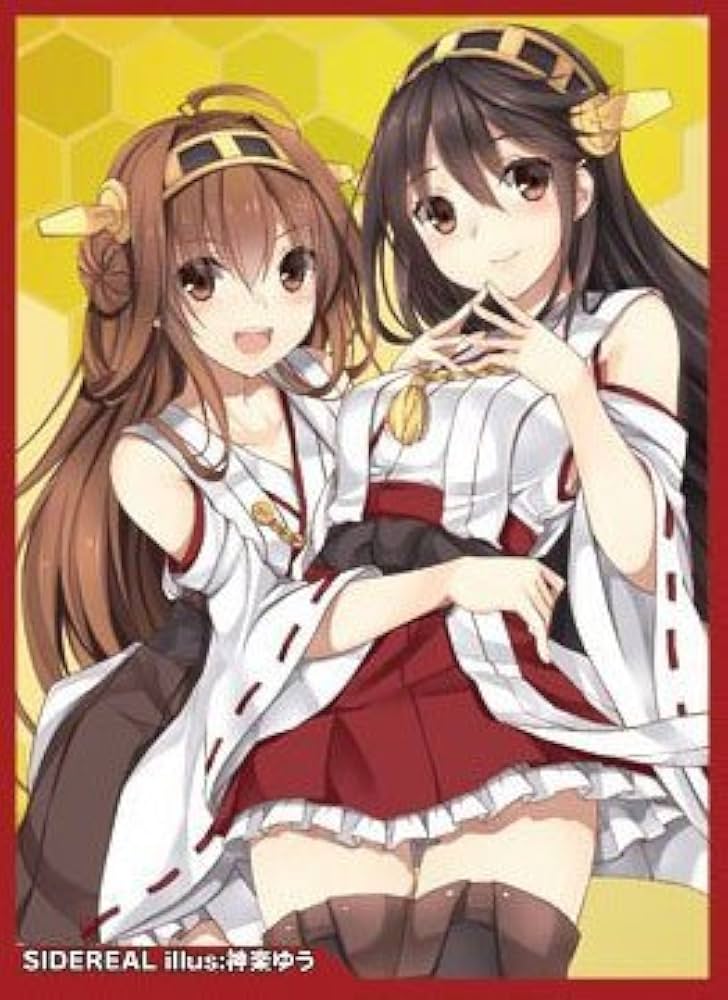 (未使用･未開封品)　SIDEREAL 艦隊これくしょん〜艦これ〜 キャラクタースリーブ ☆『金剛＆榛名(アーケード対応版)/illust：神楽ゆう』★ 【コミックマーケット91/C qdkdu57 Amazon.co.jp: SIDEREAL 艦隊これくしょん～艦これ